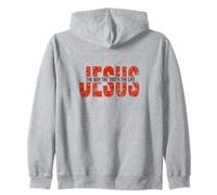 Juan 14:6 Jesús el Camino, la Verdad, la Vida. Sudadera con Capucha