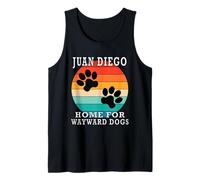 Juan Diego Home For Wayward Dogs Apellido Camiseta sin Mangas