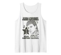 Juan Gabriel Auditorio Nacional 2015 Camiseta sin Mangas, Hombre, Blanco, L