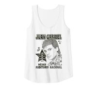 Juan Gabriel Auditorio Nacional 2015 Camiseta sin Mangas, Mujer, Blanco, L
