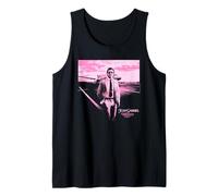 Juan Gabriel México con Escalas en Mi Corazón Cielo Rosa Camiseta sin Mangas