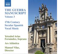 Juan Hidalgo The Guerra Manuscript - Volume 3 (CD) Album (Importación USA)