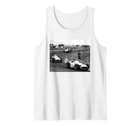 Juan Manuel Fangio Zandvoort GP de Holanda 1955 Coche de Carreras Camiseta sin Mangas