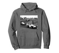 Juan Manuel Fangio Zandvoort GP de Holanda 1955 Coche de Carreras Sudadera con Capucha