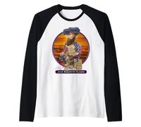 Juan Sebastián Elcano, Español, 1er Globo circunnavegación Camiseta Manga Raglan