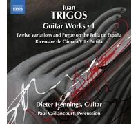 Juan Trigos Juan Trigos: Guitar Works - Volume 1 (CD) Album (Importación USA)