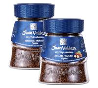 Juan Valdez Café Soluble Liofilizado Sabor Avellana 95 g - Café Instantáneo 100% Colombiano Aromático - Pack Laborawi