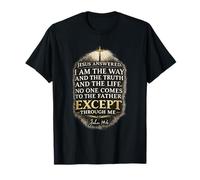 Juan Verso de la Biblia Fe Cristiana Jesús El Camino Verdad Vida Camiseta
