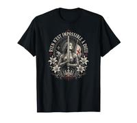 Juana de Arco Nada es Imposible para Dios en francés Camiseta