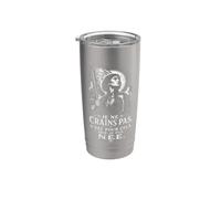 Juana de Arco No tengo miedo. Nací para esto. Xilografía Vaso térmico de acero inoxidable de doble pared