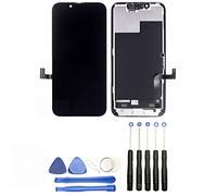 JUANIO Pantalla Completa Compatible con iPhone 13 Mini Talla 5.4" Vidrio Táctil + Pantalla LCD OLED + Herramientas Ofrecido