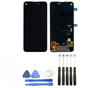 JUANIO Pantalla Completa: Vidrio táctil + Pantalla LCD Compatible con Google Pixel 4A 5G 6.20" Negro GD1YQ, G025I + Herramientas Ofrecido