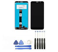 JUANIO Pantalla Completa: Vidrio táctil + Pantalla LCD Compatible con Huawei Y5P 2020 5.45" Azul DRA-LX9 + Herramientas Ofrecido