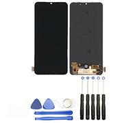 JUANIO Pantalla Completa: Vidrio táctil+ Pantalla LCD Compatible con OPPO Find X2 Lite CPH2005 6.4" Negro + Herramientas Ofrecido