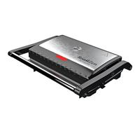 Juanita Roastzen1 Sandwicheras 750W, Plancha Cocina Antiadherente, Sandwichera con Sensor de Temperatura, Parrilla Electrica con Asa de Tacto Frío, Grill Tostadora con Sensor Sobrecalentamiento
