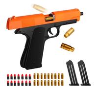 JuanKidbo Pistola de Juguete, Pistola para Niños con Balas de Espuma Blanda, Pistola de Espuma Blaster para Niños de 6 7 8 9+ Años