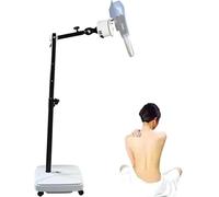 JuanNest 70-130 Cm Soporte para Dispositivo De Terapia De Ondas De Terahercios,Soporte Giratorio Eléctrico, Ajuste De Altura, Rotación De 360°,Rodillos De Base para Centros De Rehabilitación,Cuidado