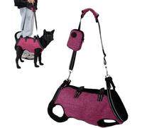 JuanNest Arnés De Elevación para Perros Pequeños, Arnés De Cuerpo Entero Perro, Correa De Soporte Auxiliar,Rnes De Transporte para Perros, Suave, Impermeable, Ajustable, Reflectante, Transpirable B,M