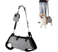 JuanNest Arnés De Elevación para Perros Pequeños, Arnés De Cuerpo Entero Perro, Correa De Soporte Auxiliar,Rnes De Transporte para Perros, Suave, Impermeable, Ajustable, Reflectante, Transpirable A,S