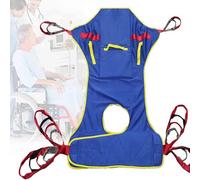 JuanNest Arnés Elevación Paciente Cuerpo Completo, Inturón De Transferencia Médica De Elevación, Gruas Personas Mayores, para Enfermería, Anciano, Discapacitado, Arnes para Baño,Carga Máxima 230 Kg M