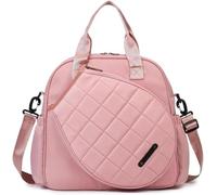 JuanNest Bolsa De Tenis Porta Raquetas Impermeable con Correa Ajustable, Bolsa Deportiva para Raqueta De Tenis, Pelotas, Zapatillas Y Accesorios, Ideal para Entrenamiento, Gimnasio,Viajes D