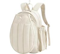 JuanNest Bolsa Raqueta Tenis para Hombre Y Mujer, Fundas Deportiva Resistente con Amplio Compartimento Principal, Bolsa De Tenis Ligera para Guardar Raquetas, Ropa Deportiva, Botella Y Equipamiento E