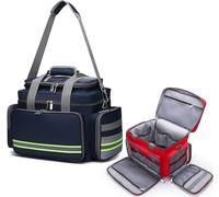 JuanNest Botiquin Viaje, Medic's Bolsa Deportiva Sanitaria,Bolsa Grande para Emergencias,Traumatismos,Rescates,Médicos,Primeros Auxilios,Enfermeros, Paramédico, Botiquines,Acampada,Marcha,Paciente A