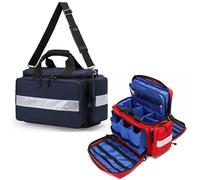JuanNest Botiquines De Primeros Auxilios para La Hogar Y El Trabajo Vacío,Medic's Bolsa Deportiva Sanitaria,Elite Bags,Bolsa Bombero Transporte EPI, Bolsa para Equipo De Protección Individual A