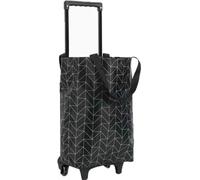 JuanNest Carro De La Compra Plegable, Carrito Compra Supermercado, Carro Plegable De Transporte, Se Puede Llevar En Un Hombro, Bolsa De Almacenamiento para Exteriores, Camping Y Viajes B
