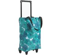 JuanNest Carro De La Compra Plegable, Carrito Compra Supermercado, Carro Plegable De Transporte, Se Puede Llevar En Un Hombro, Bolsa De Almacenamiento para Exteriores, Camping Y Viajes D