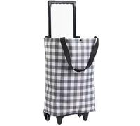 JuanNest Carro De La Compra Plegable, Carrito Compra Supermercado, Carro Plegable De Transporte, Se Puede Llevar En Un Hombro, Bolsa De Almacenamiento para Exteriores, Camping Y Viajes C