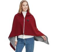 JuanNest Chal Eléctrico Térmico, Capas Cómodas para Sillas De Ruedas,Manta Chaleco con Calefacción USB para Mujer, Manta Lavable con Temperaturas para Adultos Y Mayores En Viajes Y Hogar,Exteriores A