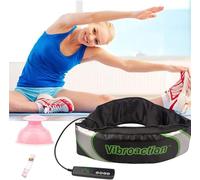 JuanNest Cinturón Vibratorio Adelgazante, Cinturón Abdominal De Masaje para Las Mujeres,Mejorar La Circulación Sanguínea para Mujeres Y Hombres,Abdominal Masajeador Eléctrico,Cinturon Tonificador