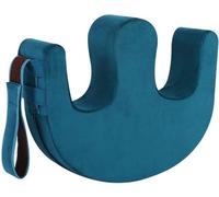 JuanNest Cojín Reversible para Pacientes, Cojín En Forma De U, Antiescaras, Parálisis De Pacientes, Cojín Reversible, Ayuda para El Cuidado De La Cama para Ancianos, Enfermeria Soporte para Piernas C