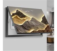 JuanNest Cubre Cuadro De Panel Montada Electrico Contador Luz Cubre Cuadros Decorativos Creativa Cubierta Simple Contador Luz Cubre Cuadros Decorativos Tapa Contador Oculto Multifuncional A,55x45cm