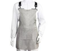 JuanNest Delantal De Metal De Acero Inoxidable 316,Delantal Delantal Resistente A Cortes,Delantal Protector De Trabajo De Seguridad De Carnicero, Correas De Hombro Ajustables,Fuerte Duradero 55x70CM