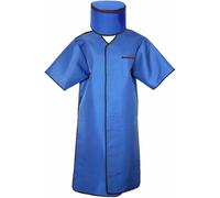 JuanNest Delantal De Plomo con Capucha De Plomo para Protección Radiológica De 0,5 Mm/0,35 Mmpb para Radiografías Médicas Y Dentales,Clínica Veterinaria, Adultos Ropa Médica, Talla Grande 0.35mmpb