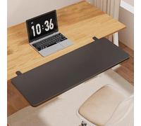 JuanNest Ergonómica Bandeja Extensora De Escritorio, Bandeja Plegable para Cajón De Teclado, Soporte De Reposamuñecas para Soporte De Mesa, Bandeja para Ratón Mesa De Juego, Sin Taladros E,50×25cm