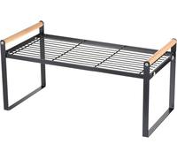 JuanNest Estante De Almacenamiento De Metal De Cocina, Organizador para Debajo del Fregadero, Despensa Estante Apilable, Organizadores para Armarios Deestantes De Mesa para Baño Sala B,Small