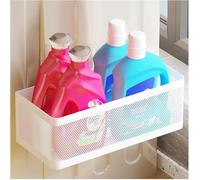 JuanNest Estantes Magnéticos para Lavadora, Cesta De Almacenamiento Magnética para Refrigerador, Estantes De Especias Magnéticas para Refrigeradores, Organizador Sin Taladrar,Ahorra Espacio Medium