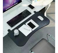 JuanNest Extensión Ergonómica De Escritorio Soporte para Reposabrazos De Mesa Extensión De Escritorio para Computadora, Bandeja para Teclado, Soporte Abrazadera para Ratón, Mesa De Comedor C,60×24cm