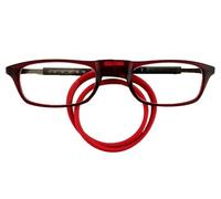 JuanNest Gafas presbicia Hombre Mujer Presbicia para Colgar del Cuello Ajustable,Gafas Lectura iman Gafas de Lectura magnéticas Alrededor del Cuello,para Mujer y Hombre, con imán A4,+2.5