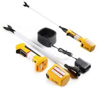 JuanNest Herramienta para Cerdos,Picana Eléctrica Respetuoso con Animales para Granjas Y Ganaderos,Impermeable Dispositivo para Guiar Cerdos Profesional,Palo De Vaca Eléctrica,Atrapador 86cm