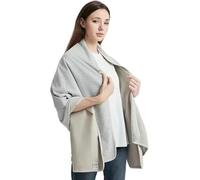 JuanNest Manta Poncho EMF, 5G, Manta Faraday Portátil, Blindaje RF, Bloqueador WiFi, Ropa EMF, Protección contra La Radiación Durante El Embarazo para Camas Y Sofás Trabajar Desde Casa B,185 * 75CM