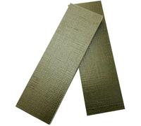 JuanNest Micarta - 1 Par De Mangos De Cuchillos Micarta, Balanzas, Piezas De Mango, Cuchillas En Blanco, Cuchillos, Herramienta De Bricolaje Personalizada para Hacer Cuchillos F,12×4×0.8cm