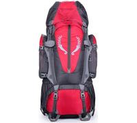 JuanNest Mochila De Senderismo Macuto para Camping 80L Grande Capacidad Ligera Bolsa Tácticahombre O Mujer Outdoor Montaña Campamento Impermeable Trekking, Viaje, Supervivencia,Escalada, Pesca B