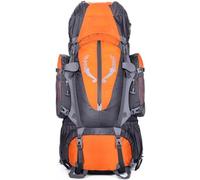 JuanNest Mochila De Senderismo Macuto para Camping 80L Grande Capacidad Ligera Bolsa Tácticahombre O Mujer Outdoor Montaña Campamento Impermeable Trekking, Viaje, Supervivencia,Escalada, Pesca C