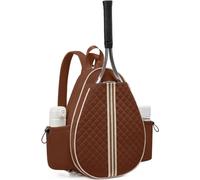 JuanNest Mochila De Tenis Multifuncional Resistente Al Agua con Correa Ajustable para El Hombro,Bolsa Ligera De Pickleball, Ideal para Tenis, Pickleball Y Entrenamiento De Competición D