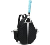 JuanNest Mochila De Tenis Multifuncional Resistente Al Agua con Correa Ajustable para El Hombro,Bolsa Ligera De Pickleball, Ideal para Tenis, Pickleball Y Entrenamiento De Competición B