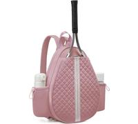 JuanNest Mochila De Tenis Multifuncional Resistente Al Agua con Correa Ajustable para El Hombro,Bolsa Ligera De Pickleball, Ideal para Tenis, Pickleball Y Entrenamiento De Competición E